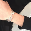 Silver Celtic Cuff - Alice & Chains Jewelry, Houston Jewelry Designer
