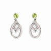 Gemstone Celtic Silver Earrings - Alice & Chains Jewelry, Houston Jewelry Designer