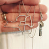 New York State Necklace - Alice & Chains Jewelry, Houston Jewelry Designer