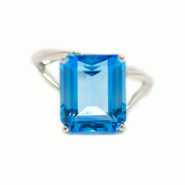Topaz Sterling Silver Ring - Alice & Chains Jewelry, Houston Jewelry Designer