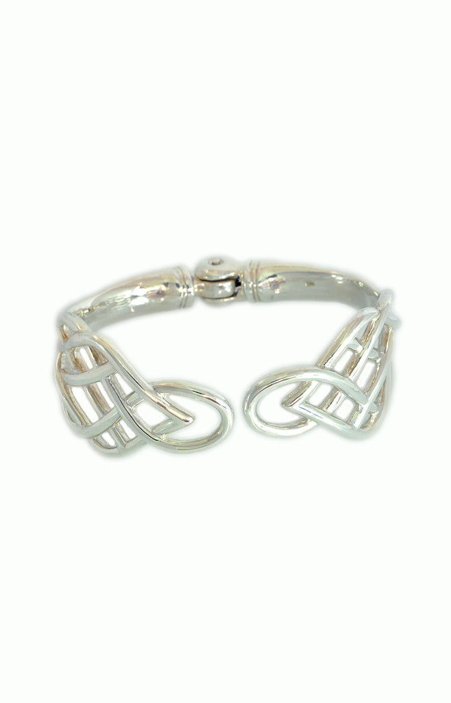 Silver Celtic Cuff - Alice & Chains Jewelry, Houston Jewelry Designer