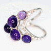 Gemstone Chevron Diamond Ring - Alice & Chains Jewelry, Houston Jewelry Designer