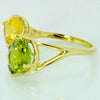 Double Oval Topaz Silver Ring - Alice & Chains Jewelry, Houston Jewelry Designer