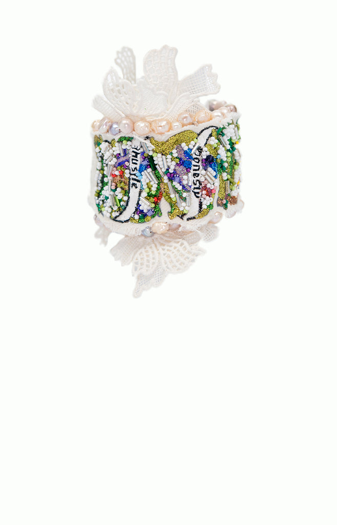 Humanity Humility Honesty Hustle Cuff - Alice & Chains Jewelry, Houston Jewelry Designer