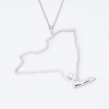 New York State Necklace - Alice & Chains Jewelry, Houston Jewelry Designer