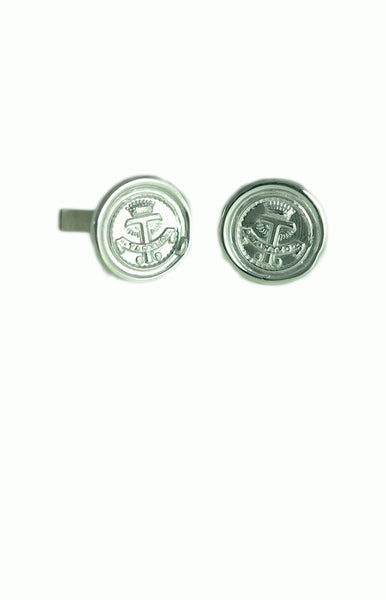 Custom Silver Cufflinks - Alice & Chains Jewelry, Houston Jewelry Designer