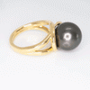 Tahitian Pearl Ring - Alice & Chains Jewelry, Houston Jewelry Designer