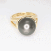 Tahitian Pearl Ring - Alice & Chains Jewelry, Houston Jewelry Designer