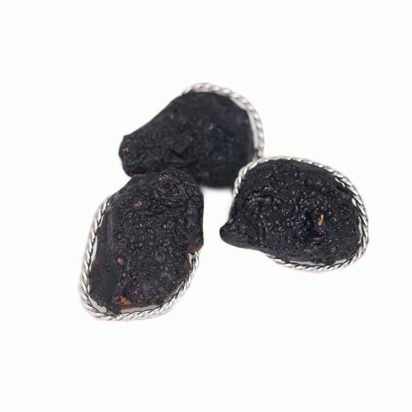 Tektite Brooches - Alice & Chains Jewelry, Houston Jewelry Designer