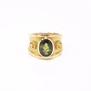 Tourmaline 18K Gold Ring - Alice & Chains Jewelry, Houston Jewelry Designer