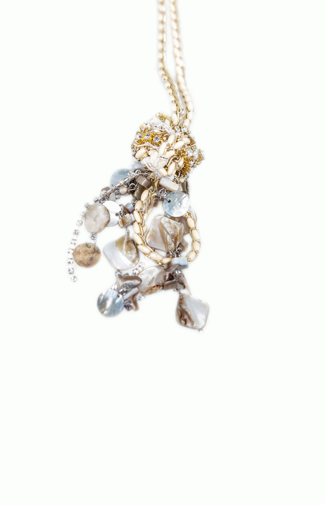 Vintage Knot Statement Necklace - Alice & Chains Jewelry, Houston Jewelry Designer