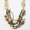 Wood and Lace Necklace - Alice & Chains Jewelry, Houston Jewelry Designer
