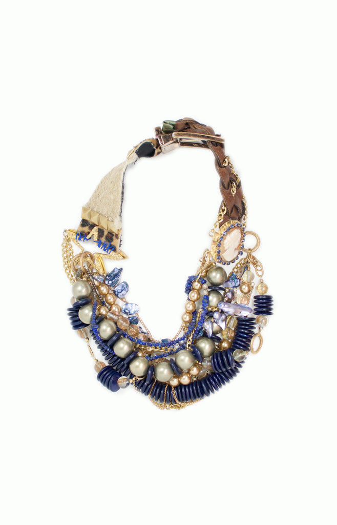Woven Belt Necklace - Alice & Chains Jewelry, Houston Jewelry Designer